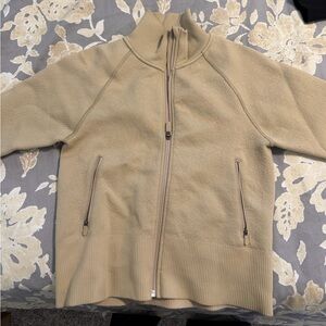 Tan Full-Zip lululemon Jacket